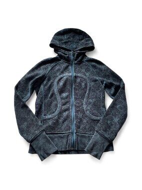 RARE Rose Herringbone Lululemon Scuba Hoodie